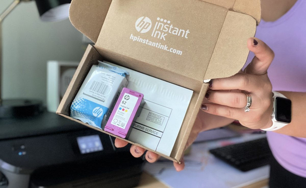 FREE $10 HP Instant Ink Credit w/ Plans from $1.49/Month (Always Have Ink On Hand!)