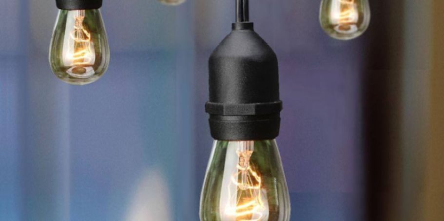 Edison Bulb String Lights Just $19.98 Shipped on HomeDepot.online (Regularly $35)