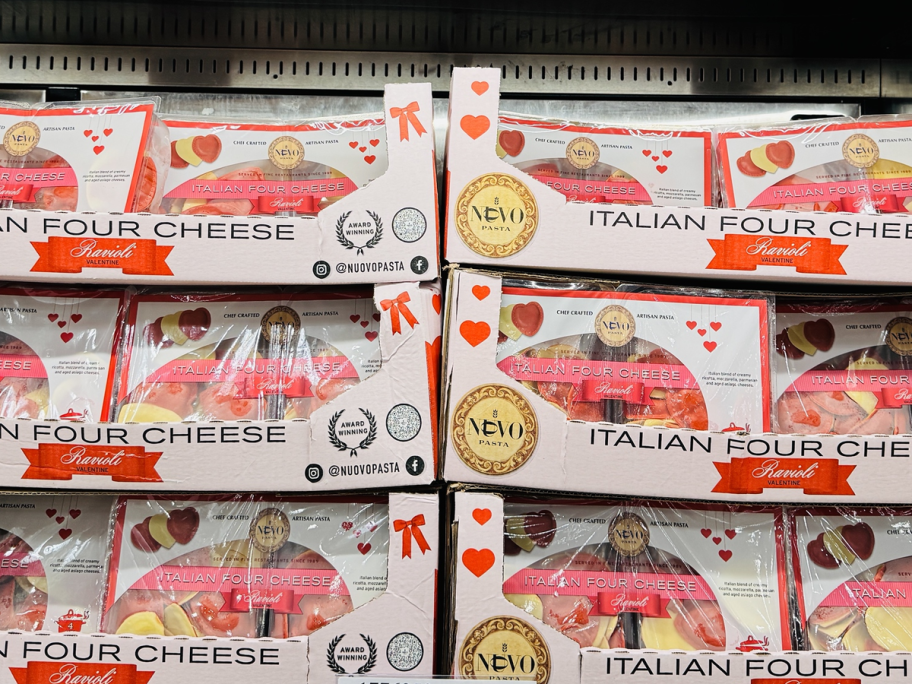 Heart Shaped Ravioli at Costco