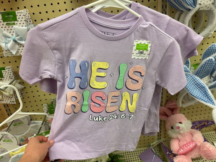 A Hobby Lobby Luke 24:6-7 Youth T-Shirt