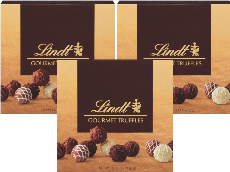 3 Boxes of Lindt Chocolates Truffles