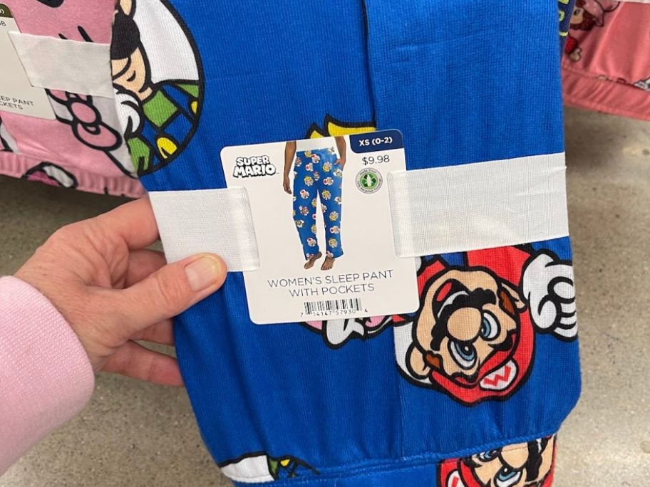 Nintendo Mario Women's & Plus Pajama Pants