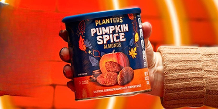 Planters Pumpkin Spice Almonds Only $5.31 Shipped on Amazon