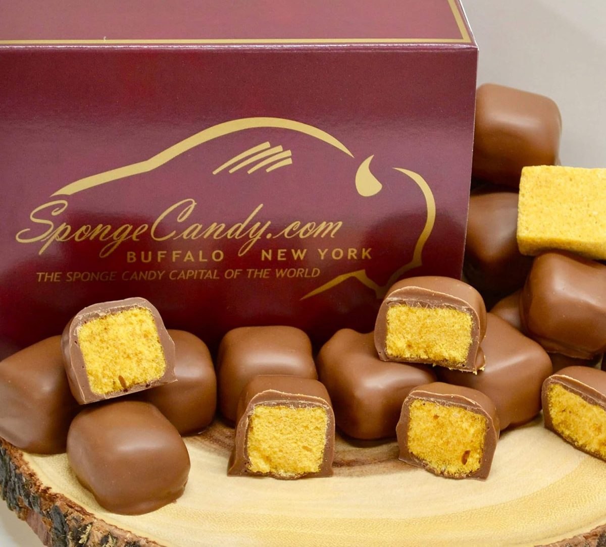 Milk Chocolate Sponge Candy from Buffalo, NY