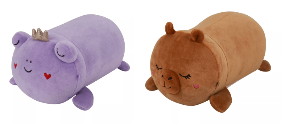 Target Squishmallows including Francine the Frog and a Capybara