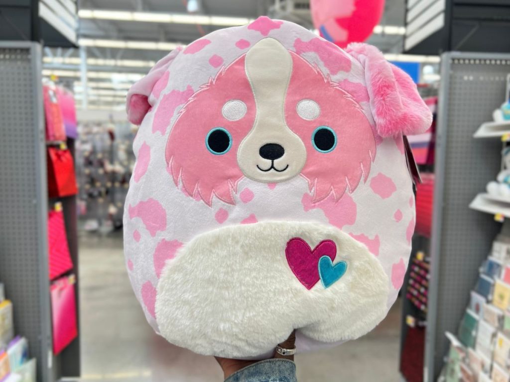 Squishmallows Valentines Magnis the Australian Shepherd