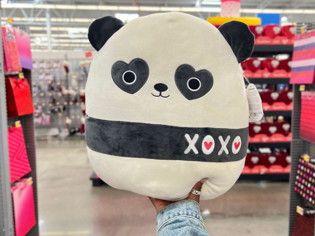 Squishmallows Valentines Stanley the Panda