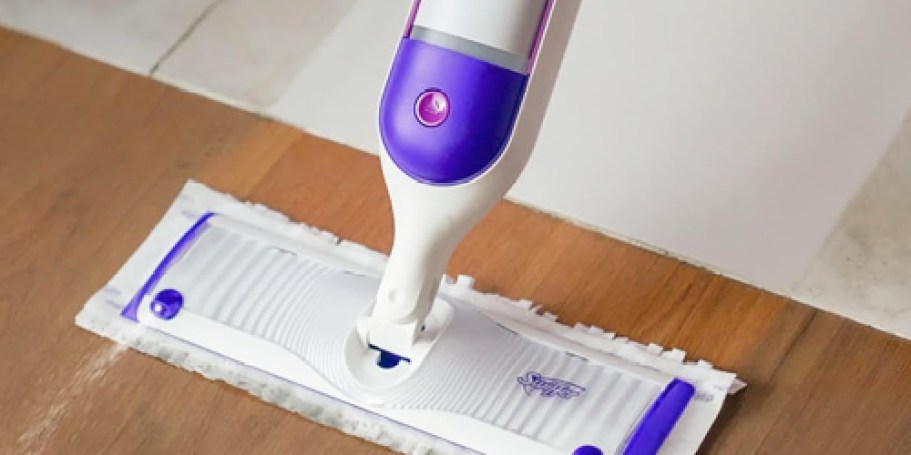 Swiffer PowerMop Starter Kit Only $19.94 on Amazon | Includes Pads & Cleaning Solution