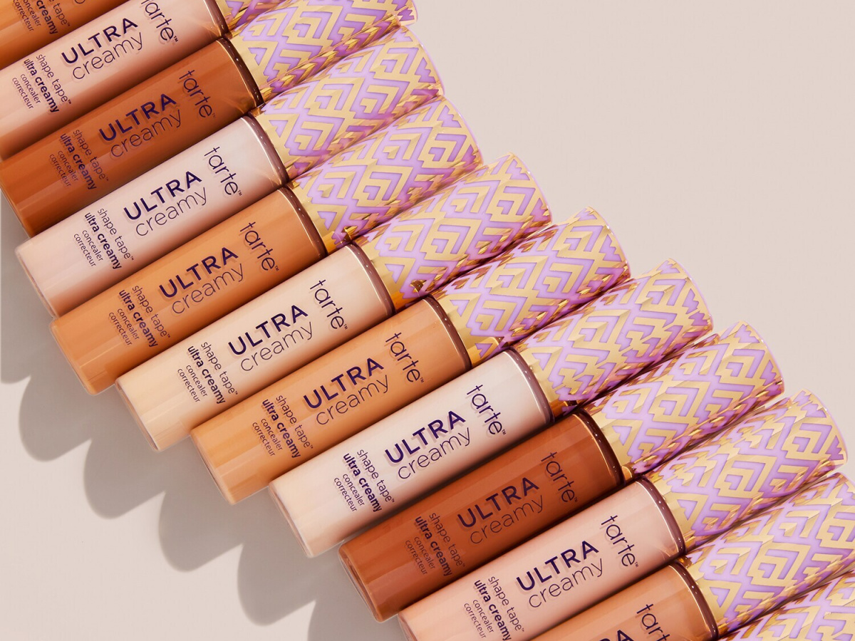 Taste Shape Tape ULTRA creamy concealer displayed in different shades availabel