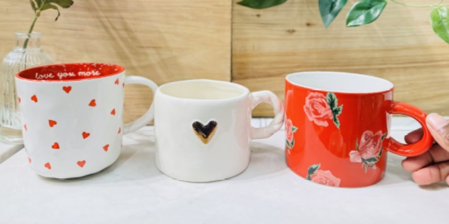 6 Adorable Target Valentine’s Mugs – Only $5 Each!