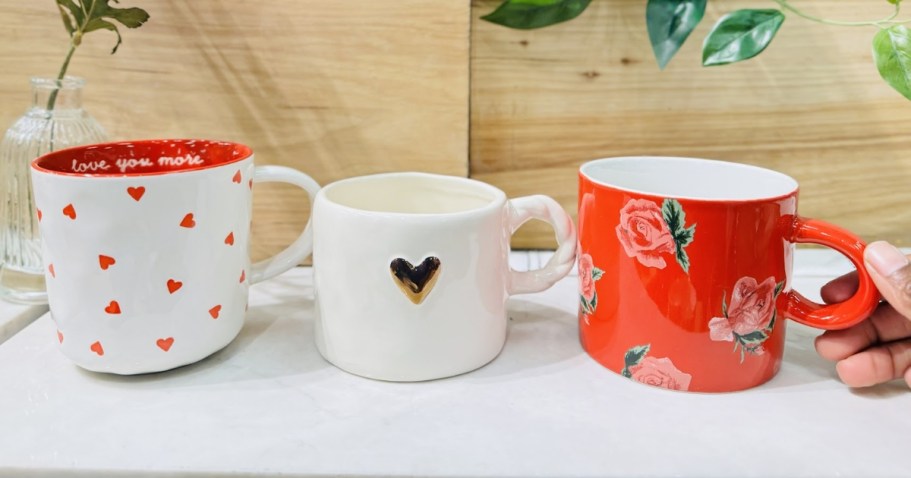 6 Adorable Target Valentine’s Mugs – Only $5 Each!