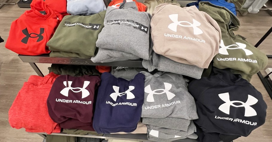 *HOT* Under Armour Hoodies & Pullovers from $14 + Free Shipping Offer!