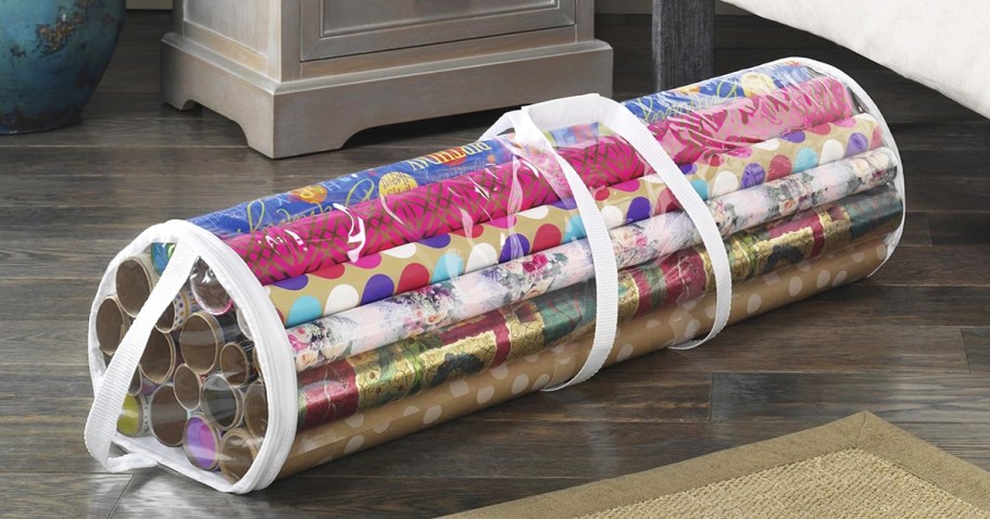 Wrapping Paper Storage Organizer Just $5.99 on Amazon or Target!