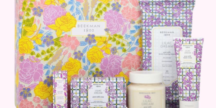 Beekman 1802 Bath & Body 5-Piece Gift Set Only $34.95 Shipped (Perfect for Mother’s Day)