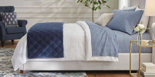 Up to 75% Off Cotton Flannel Sheet Sets on HomeDepot.online (Starting at $16.89 Shipped!)