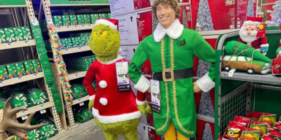 New Home Depot Christmas Decorations (Yep, That’s Supposed to be Buddy the Elf!)