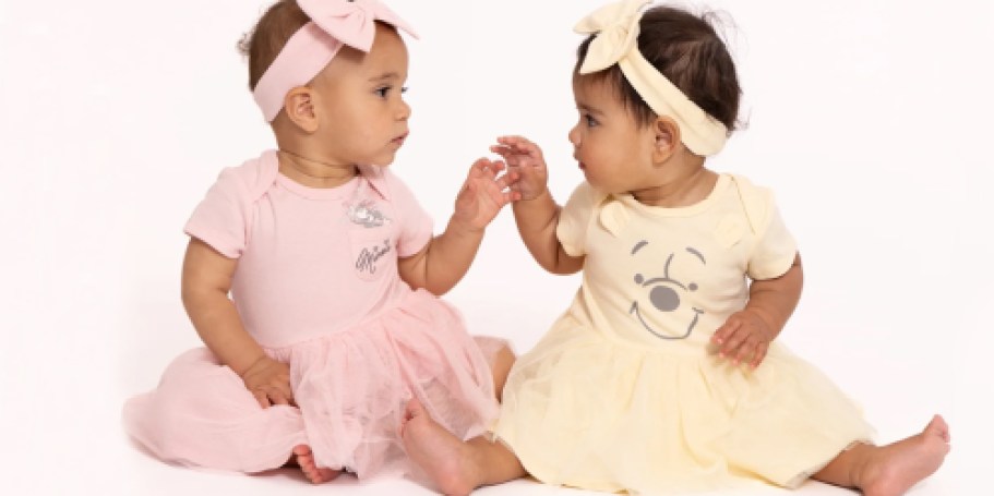 Disney Baby Outfits Sale on Walmart.online | Dress & Headband Set Only $9.98