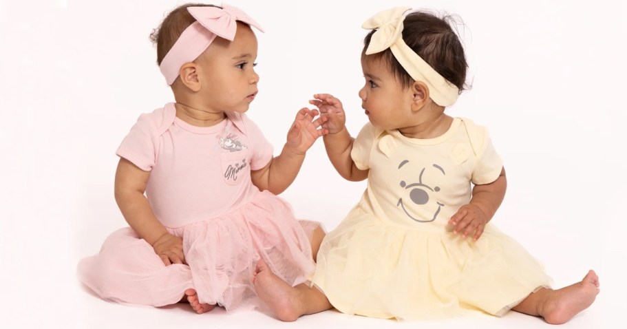 Disney Baby Outfits Sale on Walmart.online | Dress & Headband Set Only $9.98