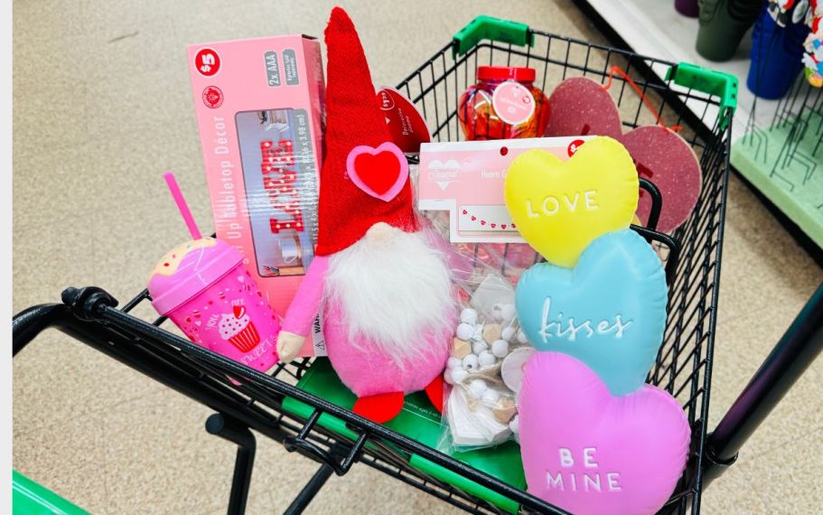 New Dollar Tree Valentine’s Day Decor Just $5 or LESS