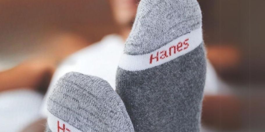 Hanes Men’s Socks 6-Pack Only $6 on Amazon (Regularly $16)