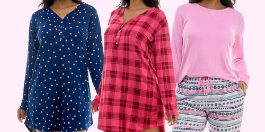 Up to 75% Off Macy’s Women’s Pajamas | Henley Sleep Shirt Only $9.99 + More