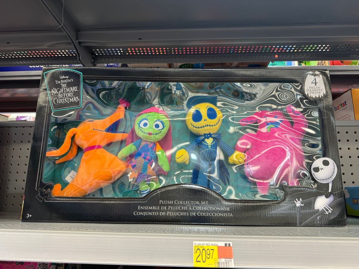 Nightmare Before Christmas Plush Collector Set Only $20.97 at Walmart