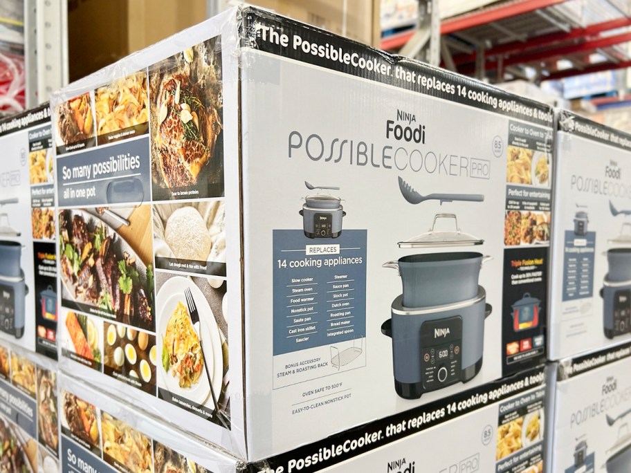 ninja foodi possible cooker box at sams club