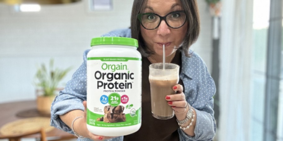 GO! Team-Fave Orgain Protein Powder from $13.43 Shipped on Amazon (Reg. $24)