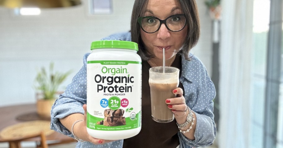 GO! Team-Fave Orgain Protein Powder from $8.95 Shipped on Amazon (Reg. $24)