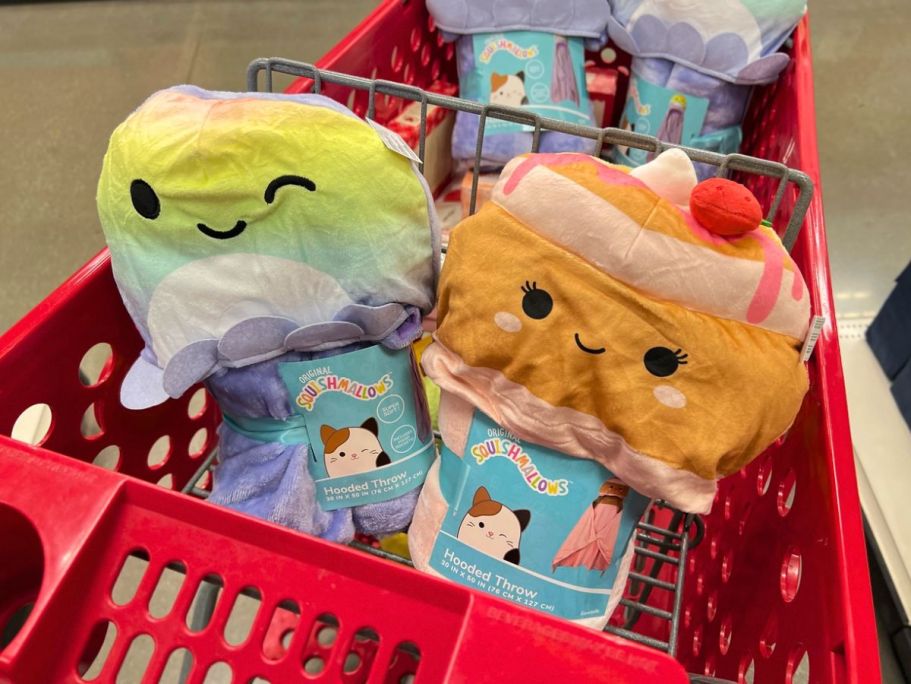 Squishmallows Kids Hooded Blankets Only $10 on Target.online (Reg. $20)