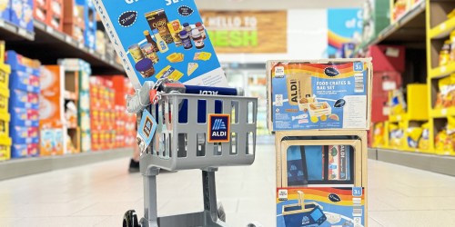 ALDI Toy Shopping Carts & Playsets Are Back