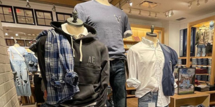 Last Chance! Up to 85% Off American Eagle Clothing = Styles from $7.99
