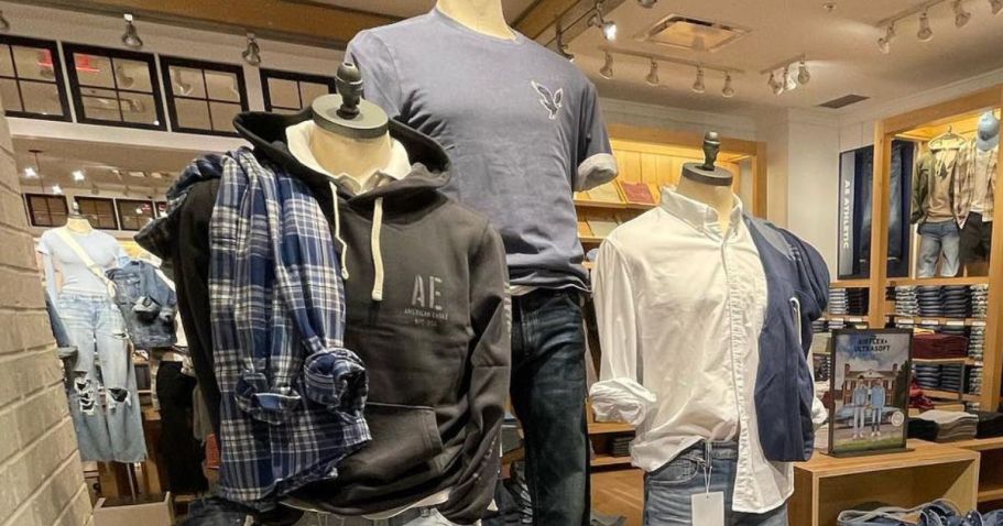 Last Chance! Up to 85% Off American Eagle Clothing = Styles from $7.99