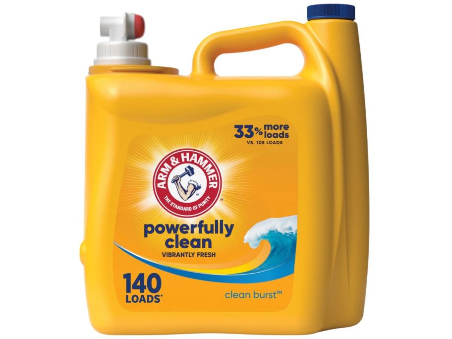 Amr & Hammer Clean Burst Detergent 140 oz