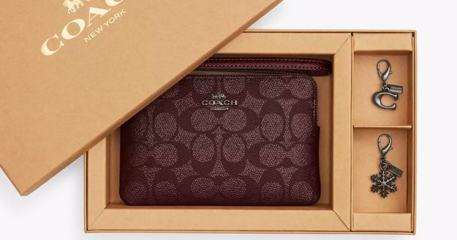 70% Off Coach Boxed Gifts + Free Shipping (Wristlets, Wallets, Purses, & More!)