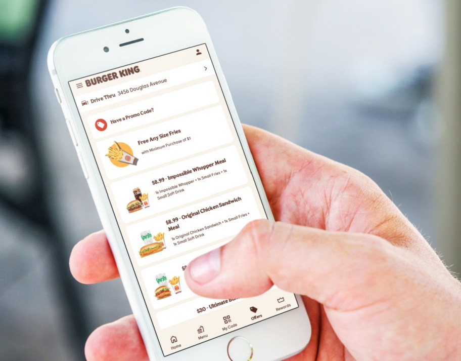 The burger king app offers for january 2025