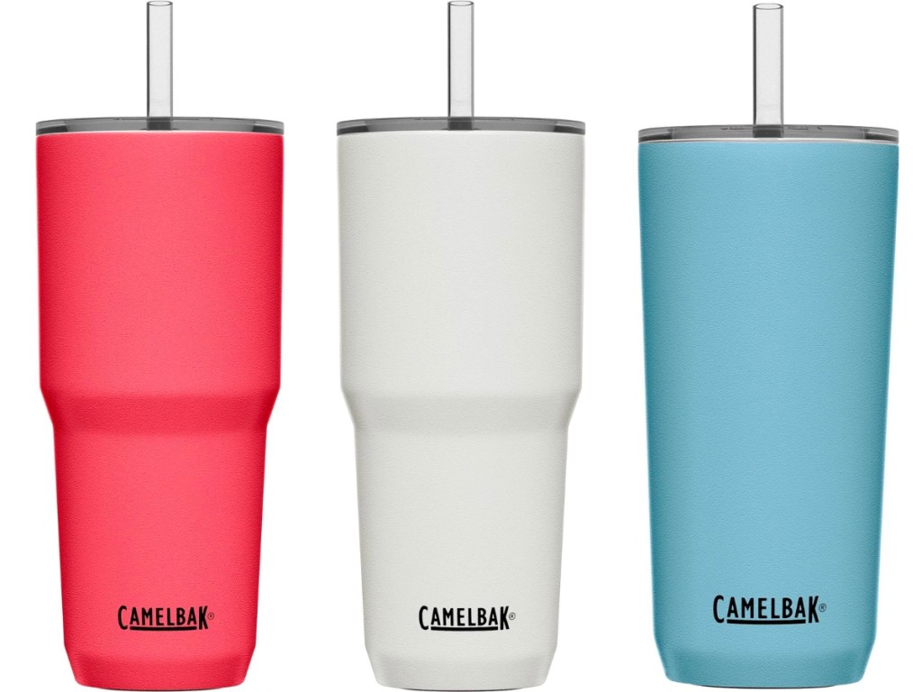 30oz and 20oz camelbak horizon straw tumblers