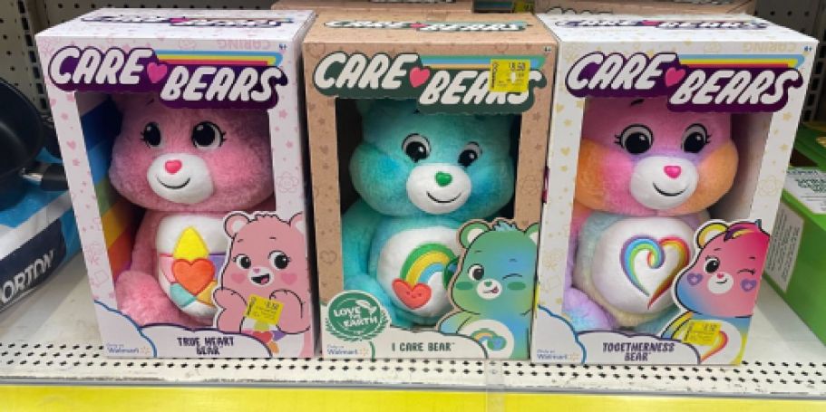 Care Bears Plush Only $8 on Walmart.online (Reg. $15)