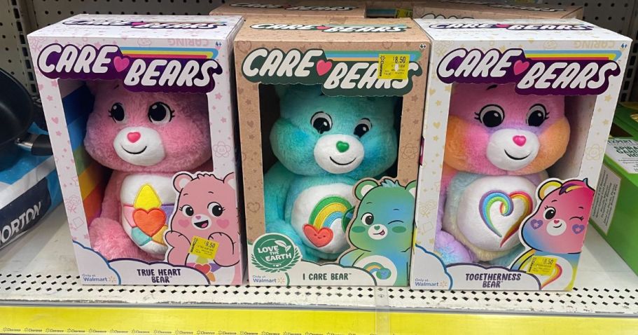 Care Bears Plush Only $8 on Walmart.online (Reg. $15)