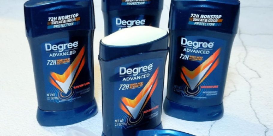 Degree Men’s Deodorant 4-Pack Only $7.66 Shipped on Amazon (Reg. $20)