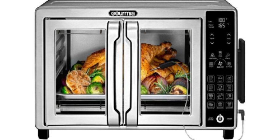 Gourmia Air Fryer Toaster Oven w/ Built-In Temp Probe Only $50 Shipped on Walmart.online