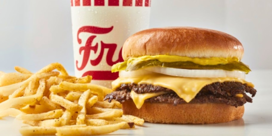 Freddy’s Original Double Just $1 on 2/24 for Rewards Members