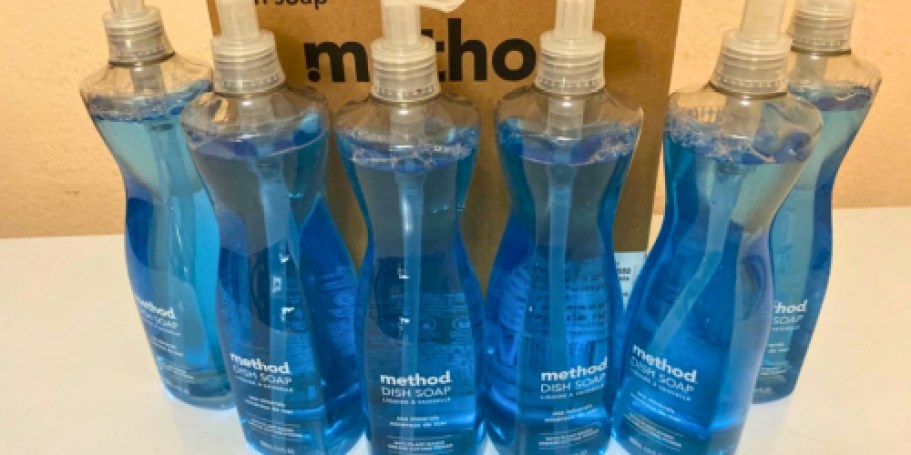 Method Dish Soap 6-Pack Just $15.70 Shipped on Amazon (Only $2.62 Each!)