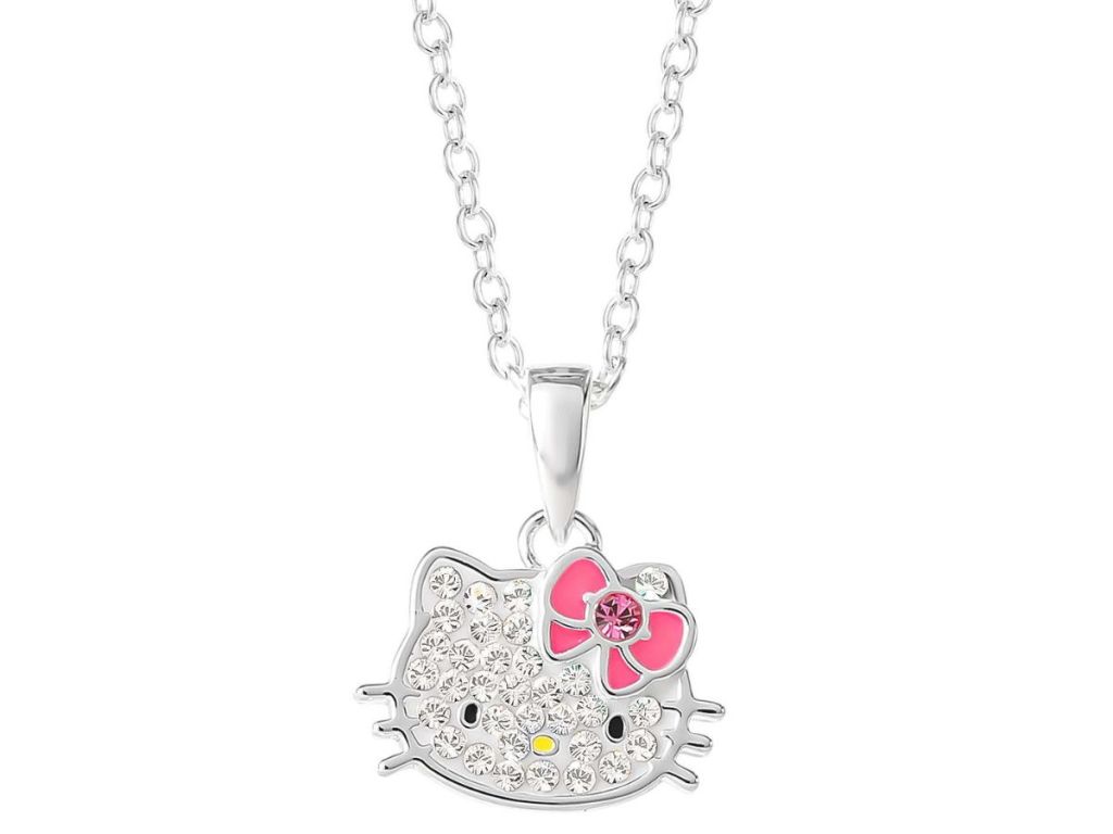 Hello Kitty Crystal Necklace