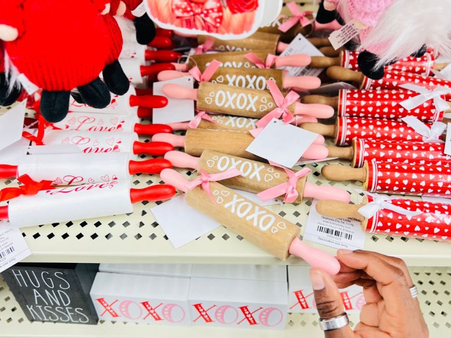 Hobby Lobby Valentine Tiny Rolling Pins