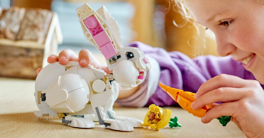 LEGO 3-in-1 Bunny Set Only $13.59 on Amazon or Target (Reg. $20)