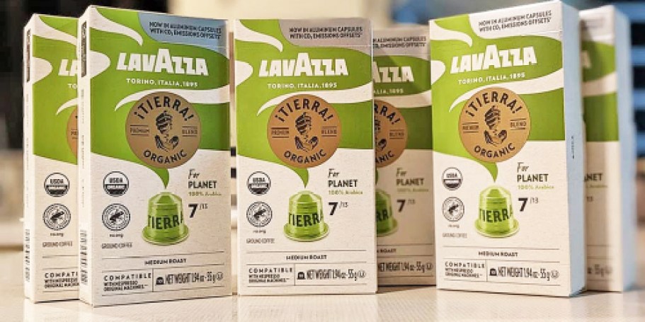 Lavazza Espresso Capsules 60-Count Only $13 Shipped on Amazon (Just 22¢ Each)