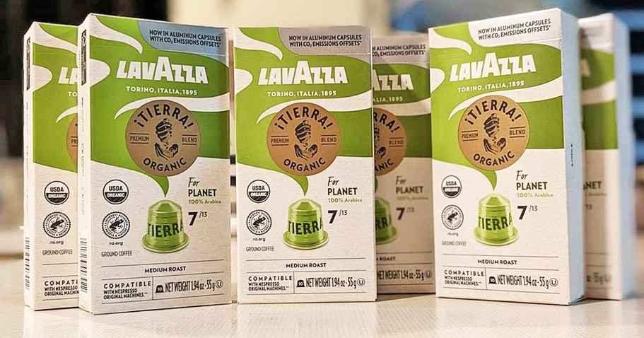 Lavazza Espresso Capsules 60-Count Only $13 Shipped on Amazon (Just 22¢ Each)