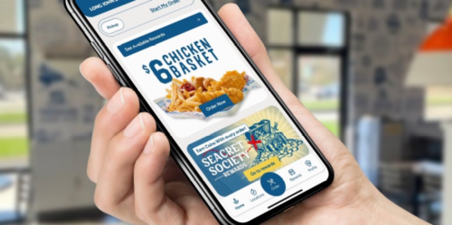 Free Long John Silver’s Menu Item (Just Join New Rewards Program)