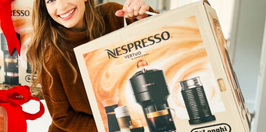 Over $100 Off the Nespresso VertuoPlus with Frother – Hot Deal on Amazon!